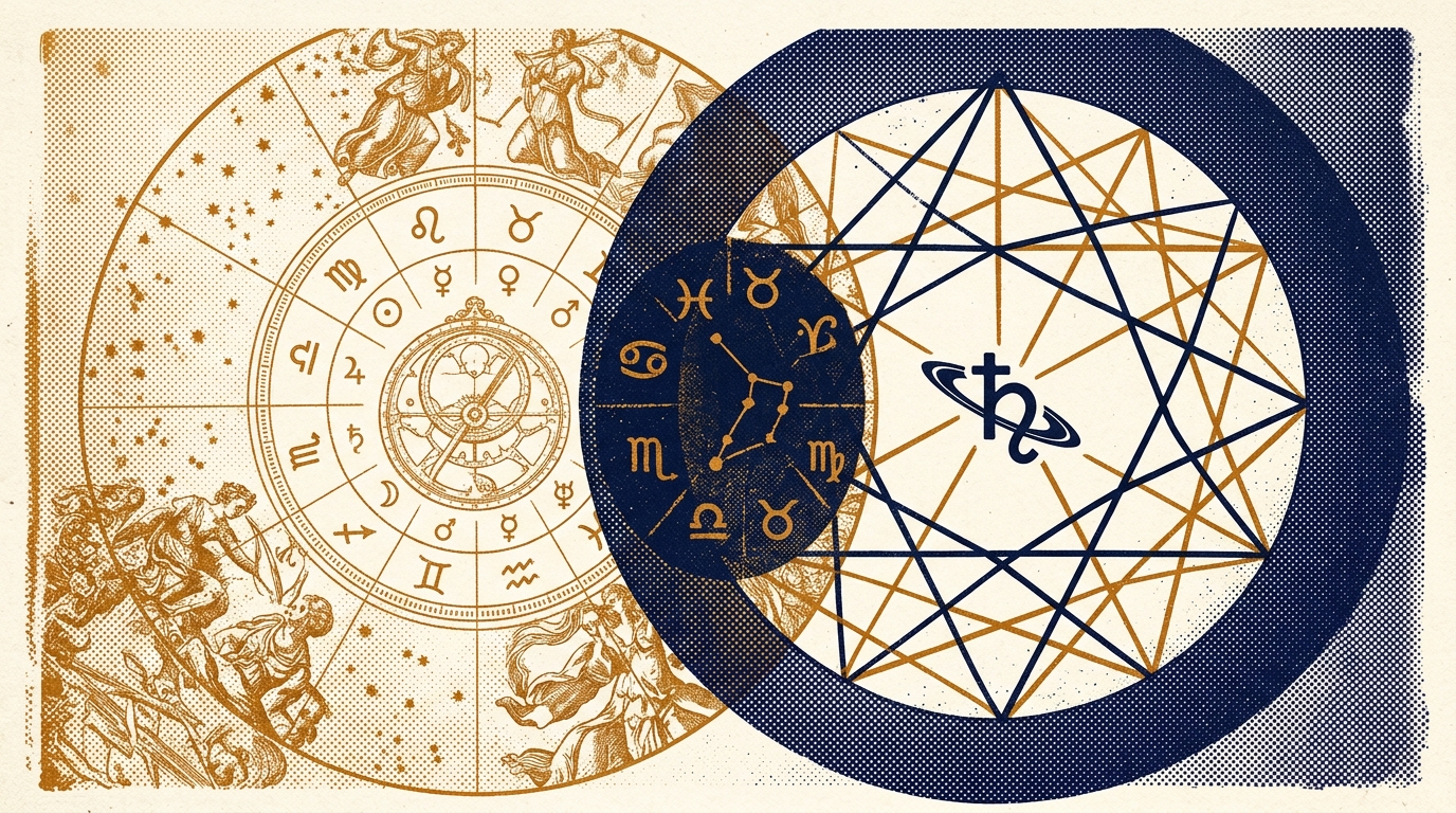 Duotone synastry chart overlay showing Saturn and Juno aspects for marriage compatibility